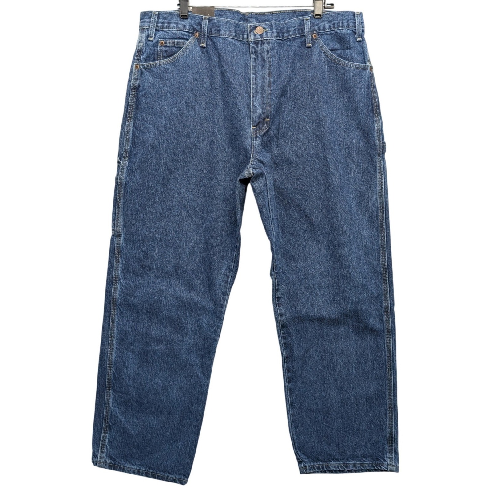 Nwt Dickies Carpenter Jeans Men 40x30 Blue Relaxed Fit Workwear 1999snb